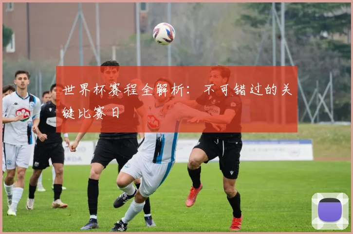 世界杯赛程全解析：不可错过的关键比赛日