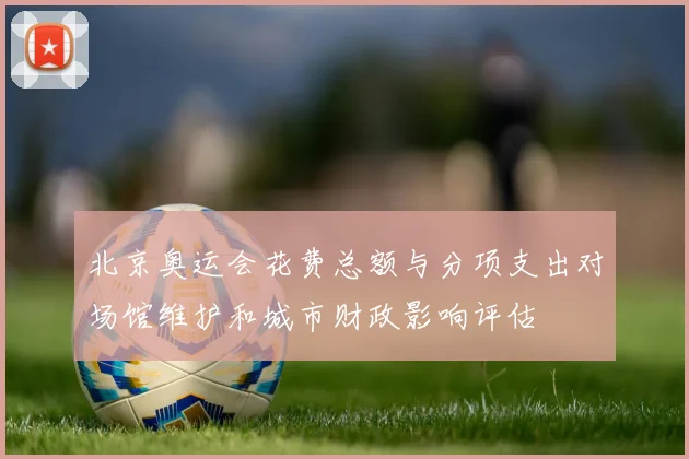 北京奥运会花费总额与分项支出对场馆维护和城市财政影响评估